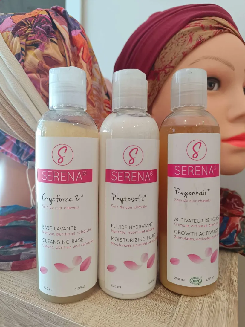 Prothèse capillaire modèle 2 variante